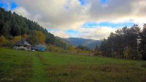Wellness and wilderness retreat and glamping ground